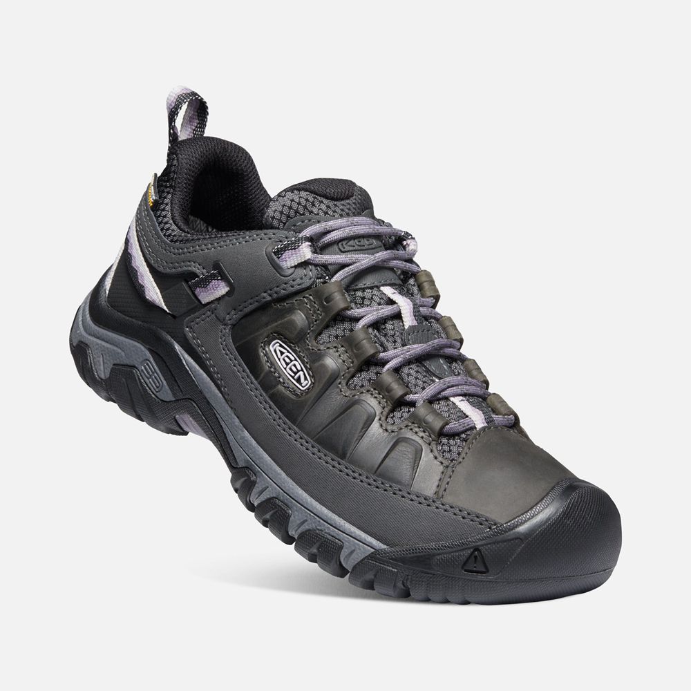 Keen Vandringsskor Dam Svarta - Targhee Iii Waterproof - 194078FGK